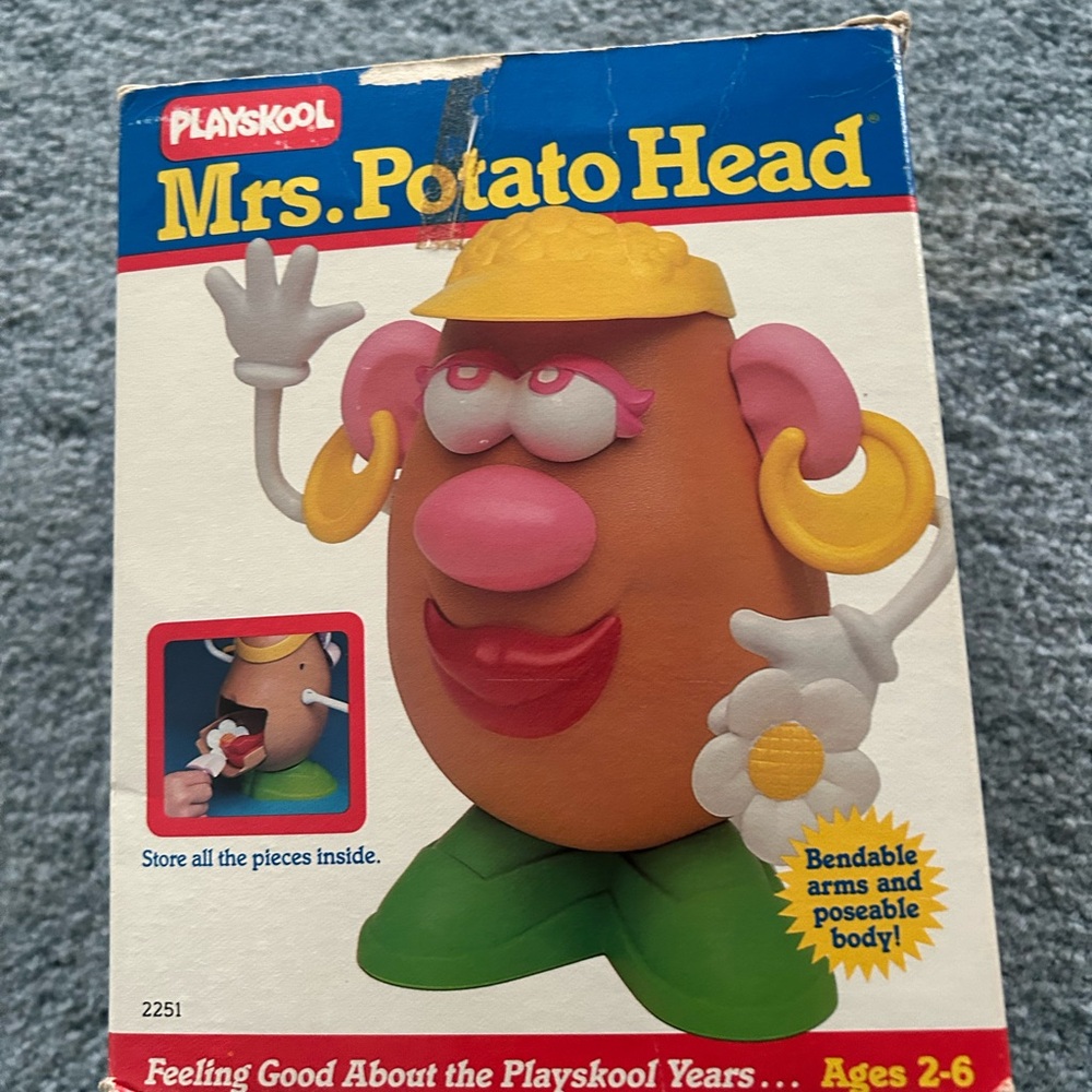 Mrs. Potato Head - Pink, Yellow, Green